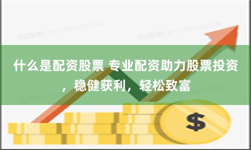 什么是配资股票 专业配资助力股票投资，稳健获利，轻松致富